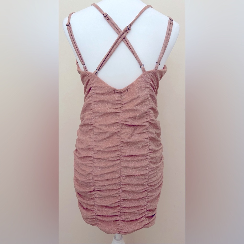 Pink Sparkly Wild Fable Bodycon dress - Picture 2 of 4